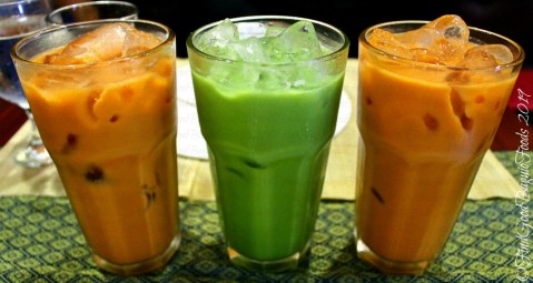 Baguio Somtam Thai Restaurant 2019 Thai red and green milk tea