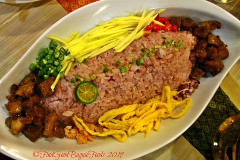 Baguio Somtam Thai Restaurant 2019 khao kluk kapi -bagoong rice