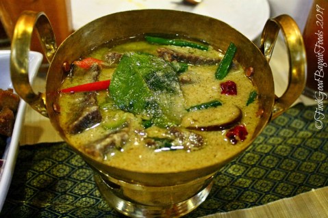Baguio Somtam Thai Restaurant 2019 kaeng kiew wan nua - beef in green curry