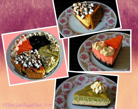 Baguio Manini's 2019 cheesecake sampler