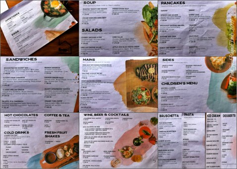 La Trinidad metro Baguio The Barn Restaurant menu 2019