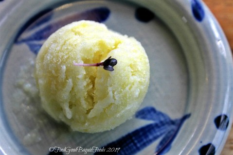 Baguio Bistro Lokal by Chef Miko Dy sayote sorbet 2019