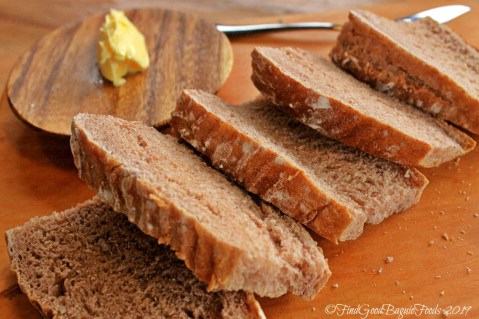 Baguio Bistro Lokal by Chef Miko Dy red rice sour dough 2019