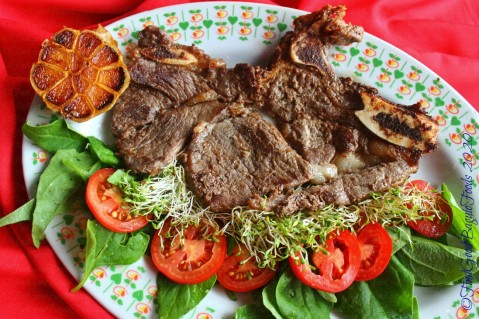 Baguio Cold Cuts 2020 Cooked Aussie Tbone steak